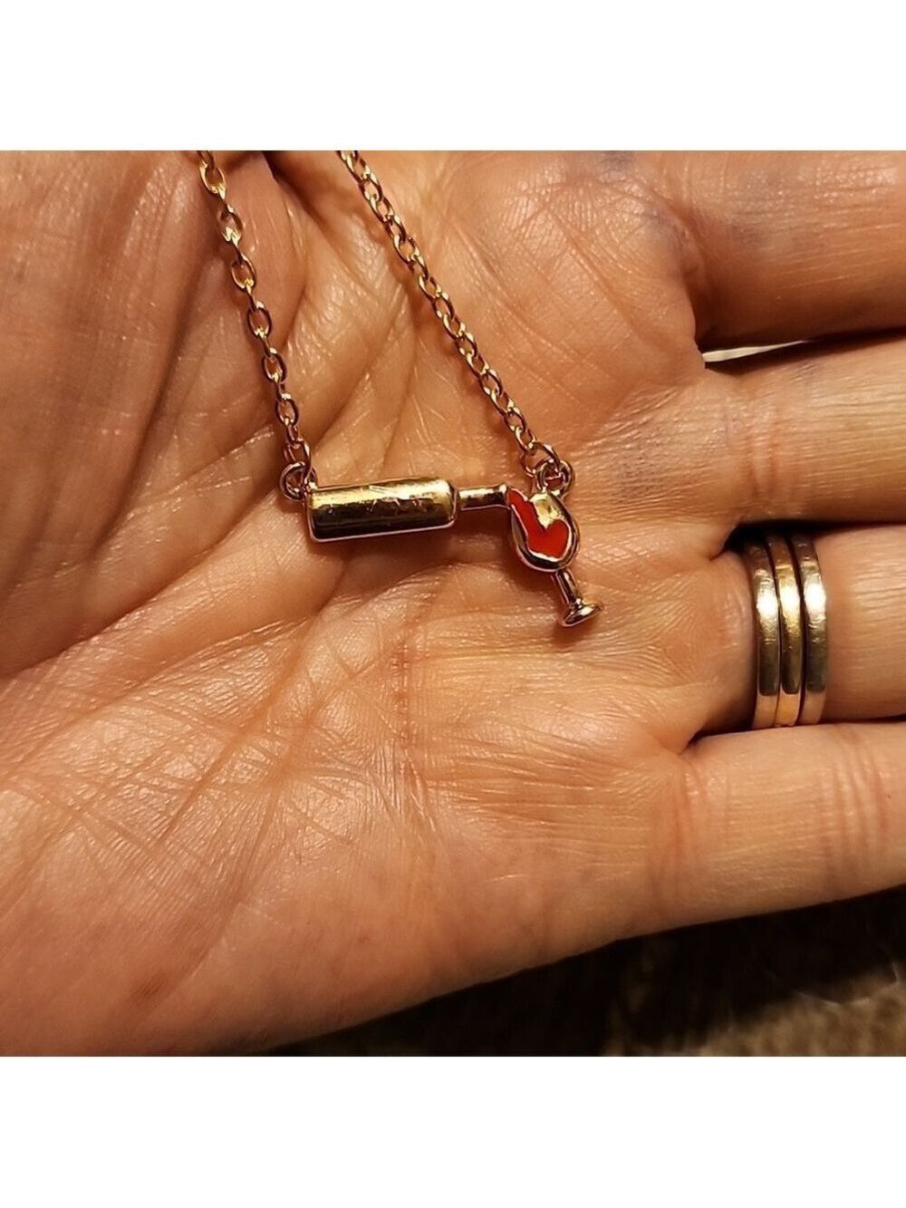 RED Wine Necklace - Picture 2 of 4